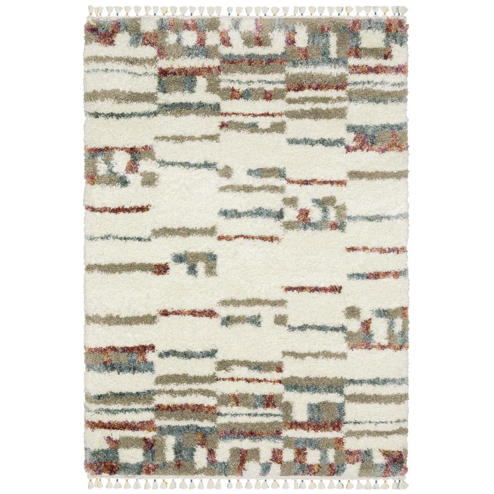 AXIS Ivory 5' 3 X  7' 6 Area Rug. Picture 1
