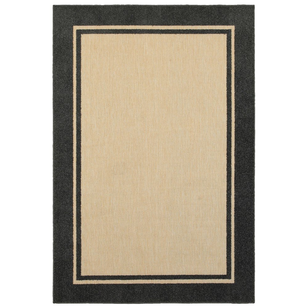 CAYMAN Sand 3'10 X  5' 5 Area Rug. Picture 1