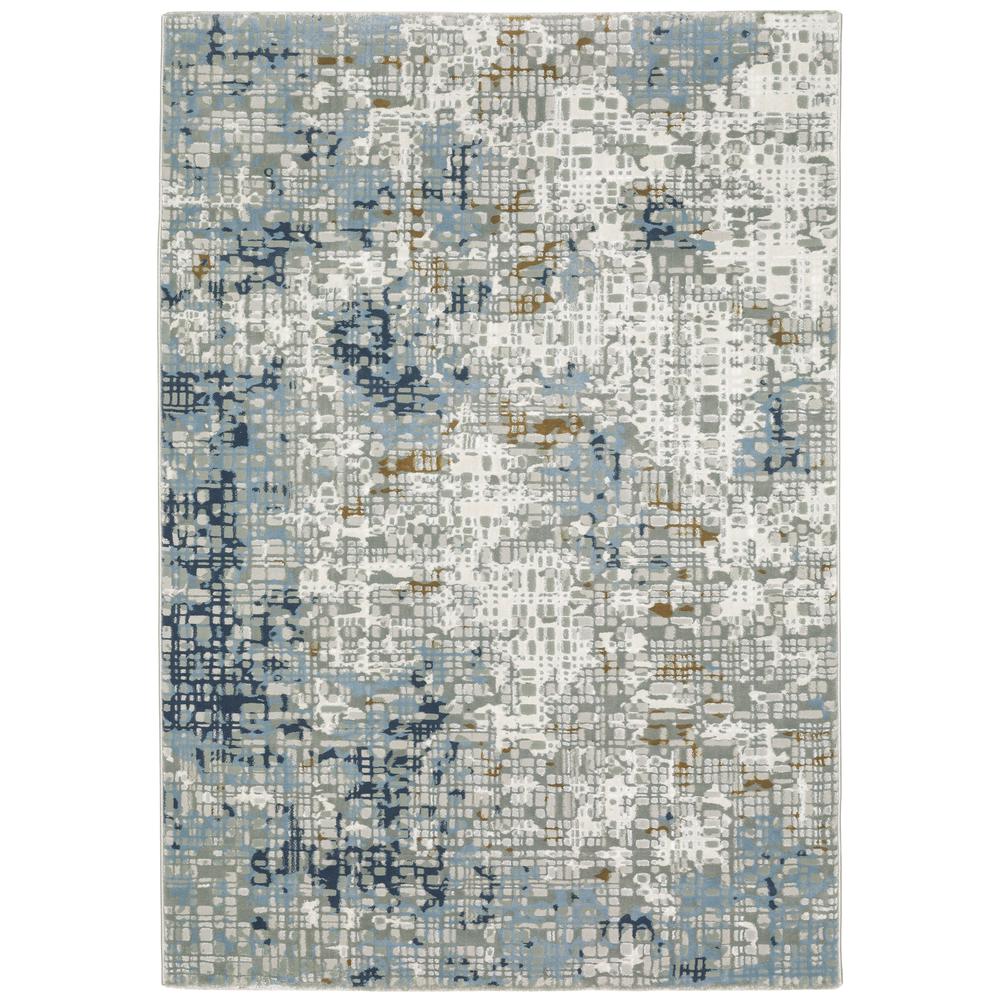 EASTON Blue 5' 3 X  7' 6 Area Rug. Picture 1