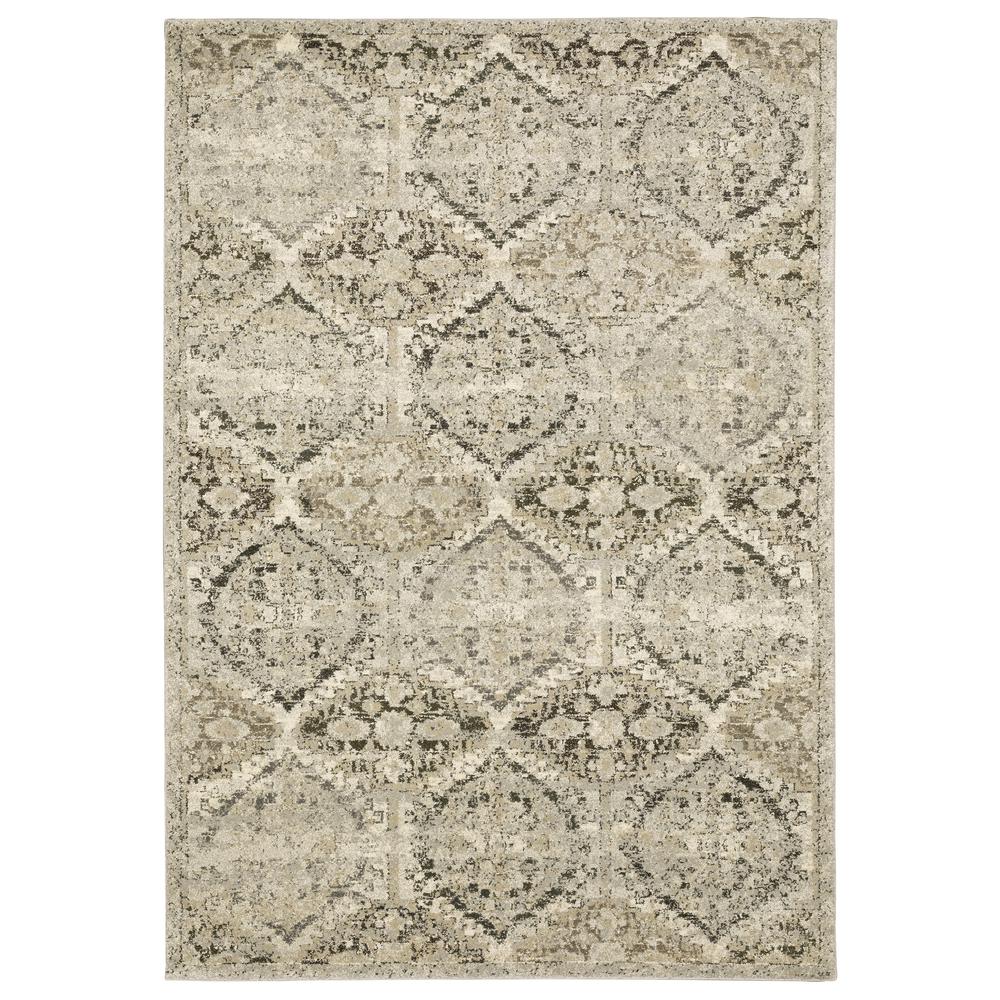 FLORENCE Ivory 6' 7 X  9' 6 Area Rug. Picture 1