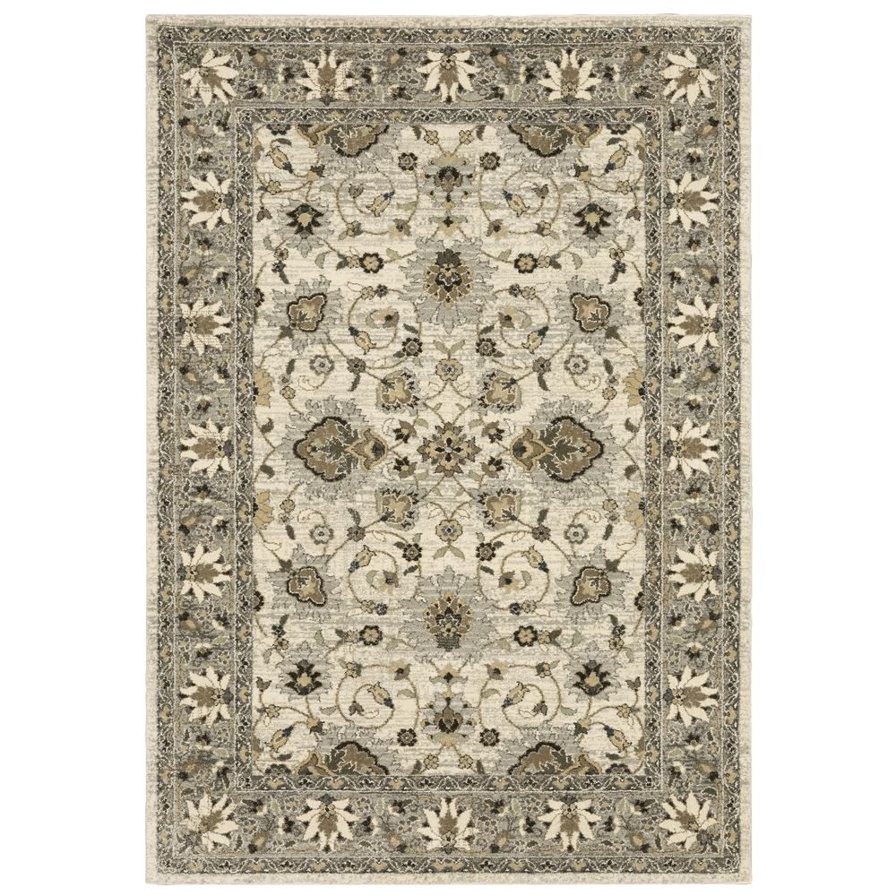 FLORENCE Beige 6' 7 X  9' 6 Area Rug. Picture 1