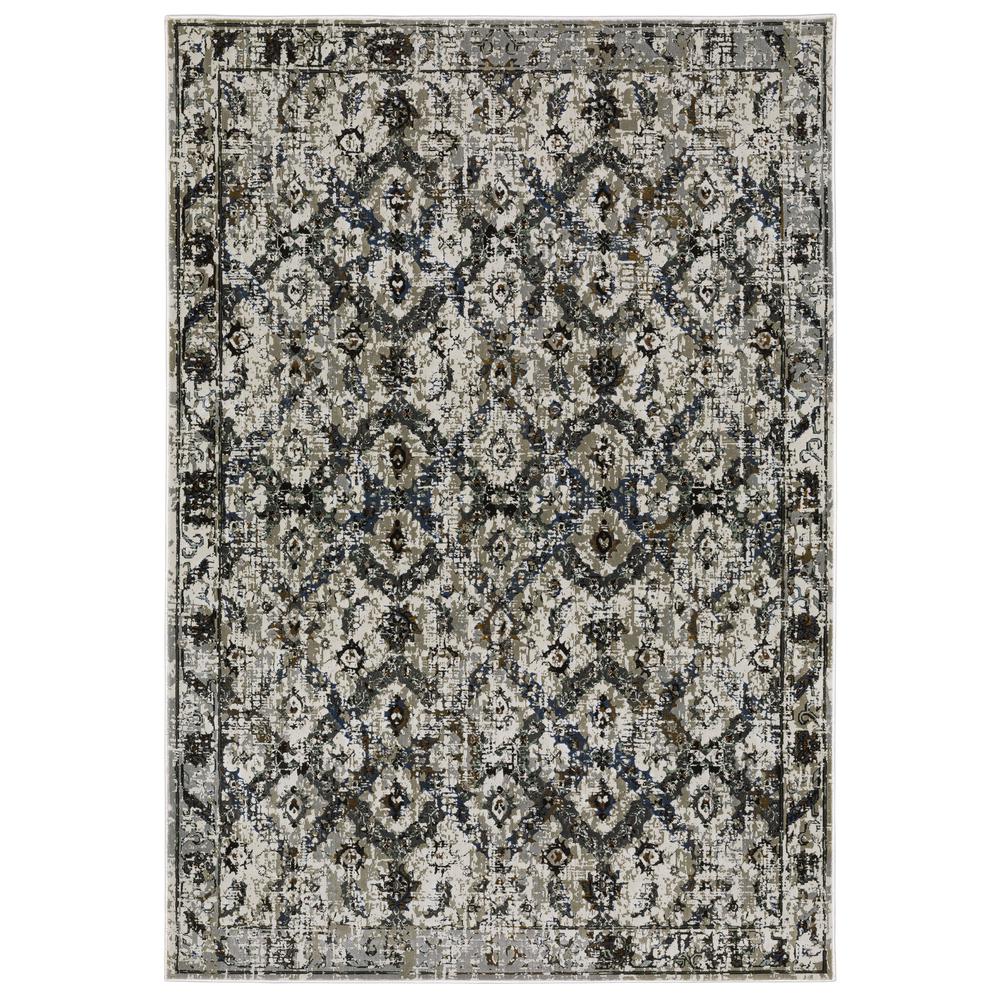 GEMINI Charcoal 5' 3 X  7' 6 Area Rug. Picture 1