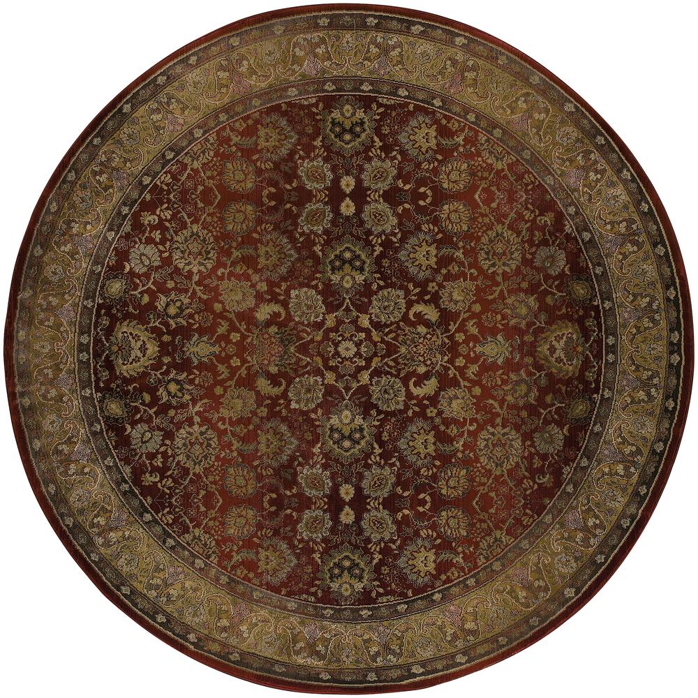GENERATIONS Red 8' Area Rug. Picture 1