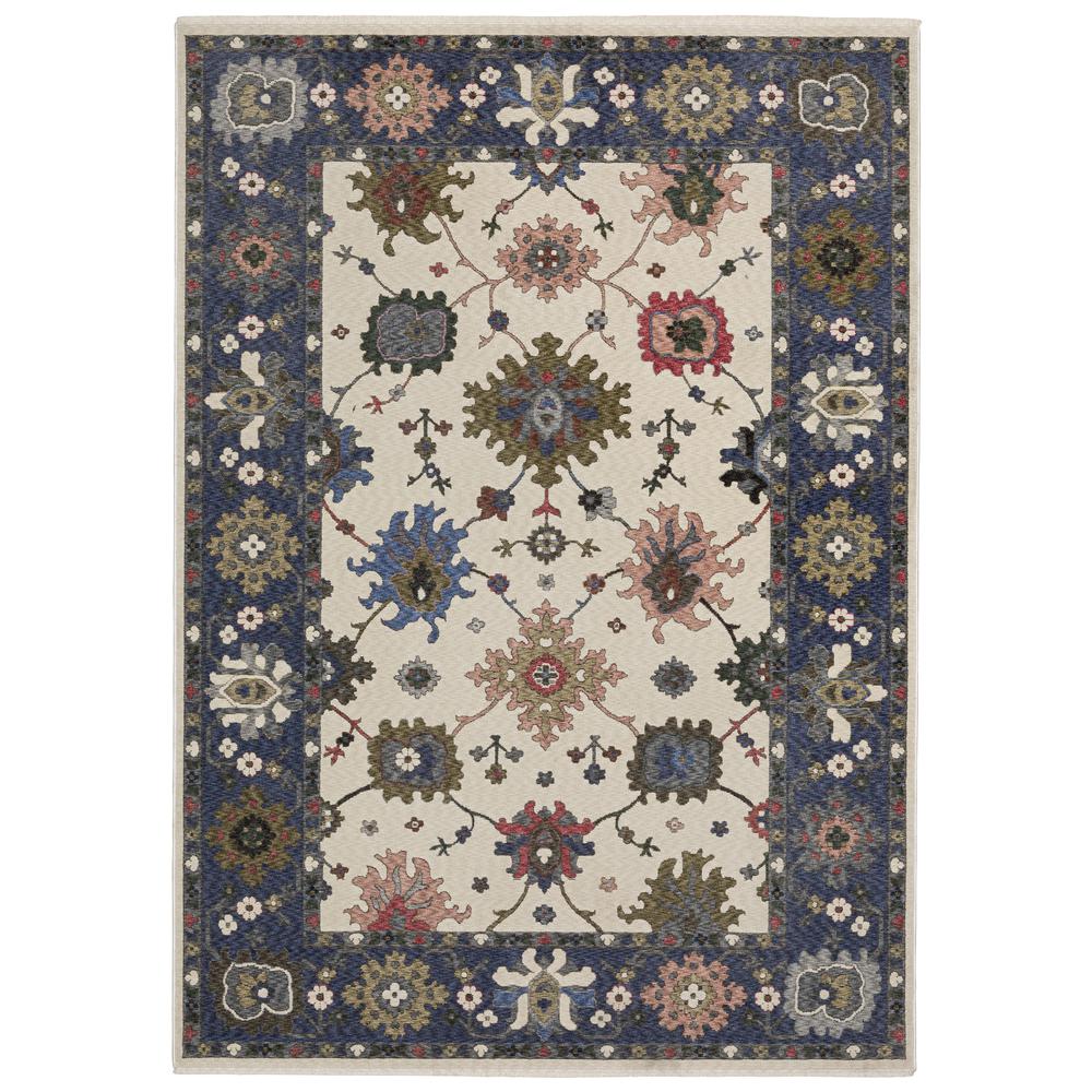 HASTINGS HA01E3'10" X  5' 5" Ivory color rug. Picture 1