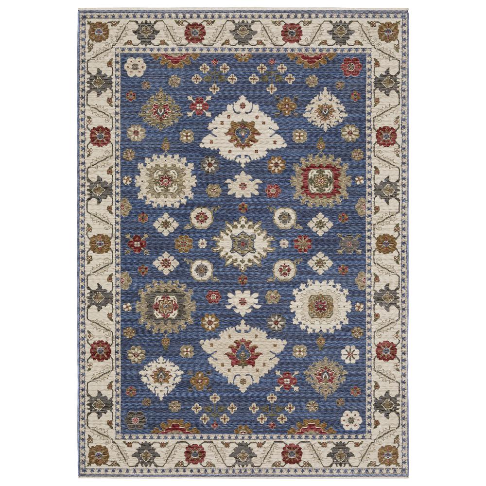 HASTINGS HA06Z3'10" X  5' 5" Blue color rug. Picture 1