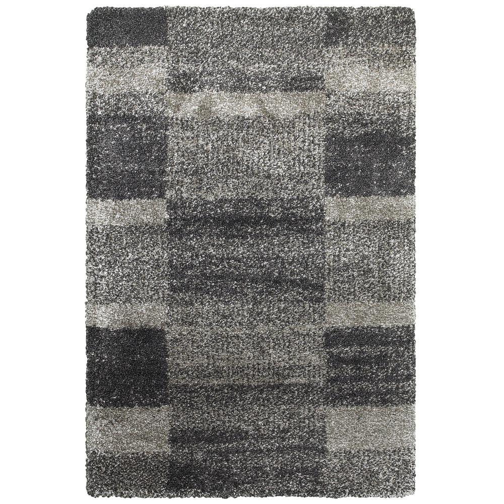 HENDERSON Grey 3'10 X  5' 5 Area Rug. Picture 1