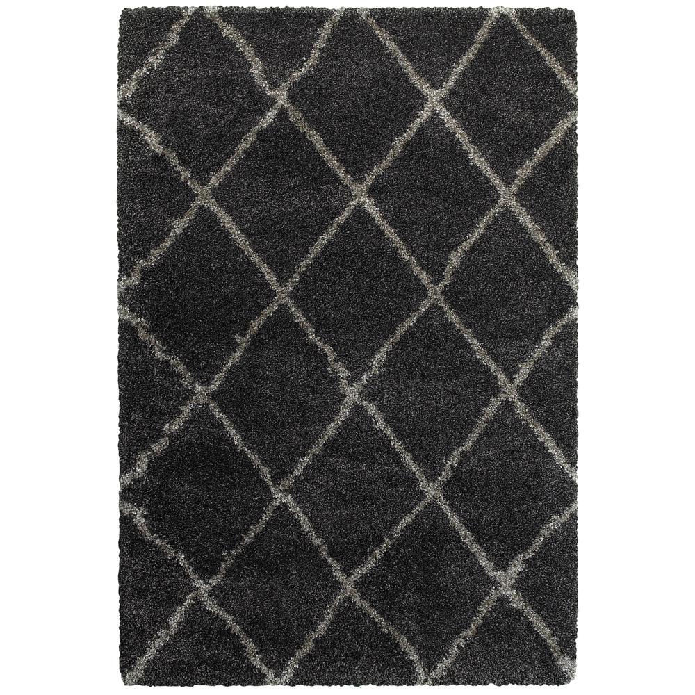 HENDERSON Charcoal 3'10 X  5' 5 Area Rug. Picture 1