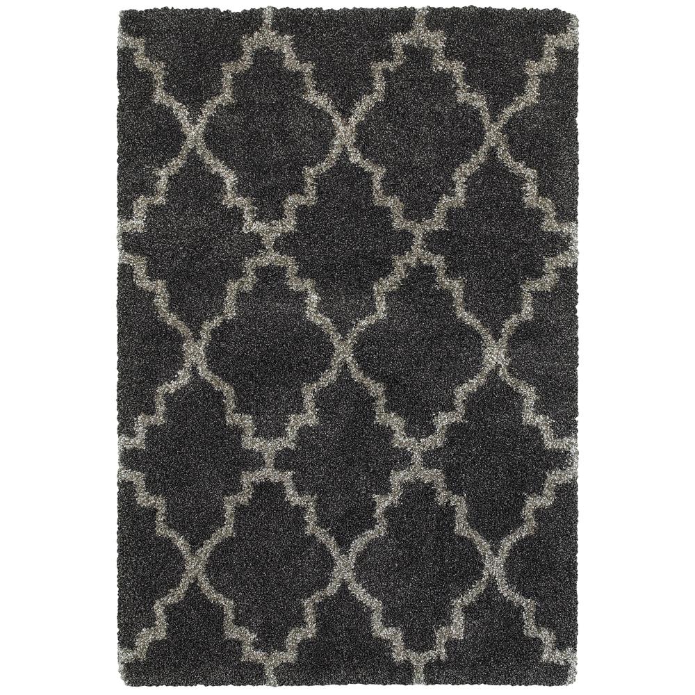 HENDERSON Charcoal 3'10 X  5' 5 Area Rug. Picture 1