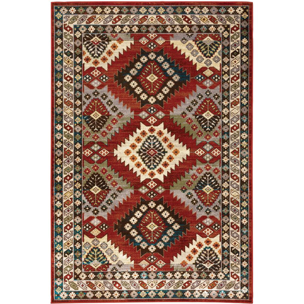 JULIETTE Red 5' 3 X  7' 3 Area Rug. Picture 1