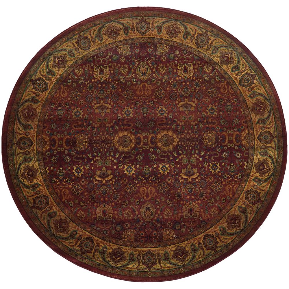 KHARMA Red 8' Area Rug. Picture 1