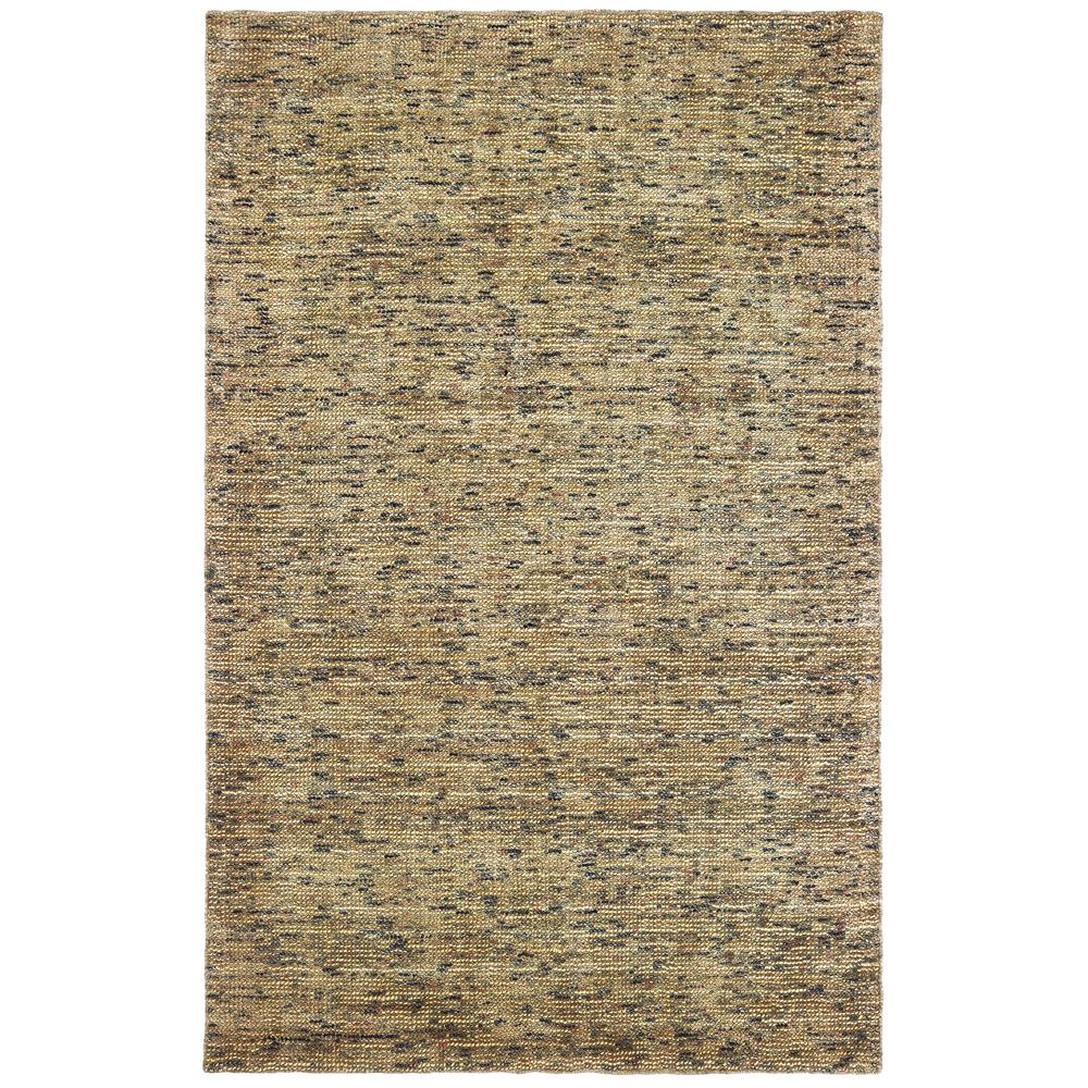 LUCENT Gold 6' X  9' Area Rug. Picture 1