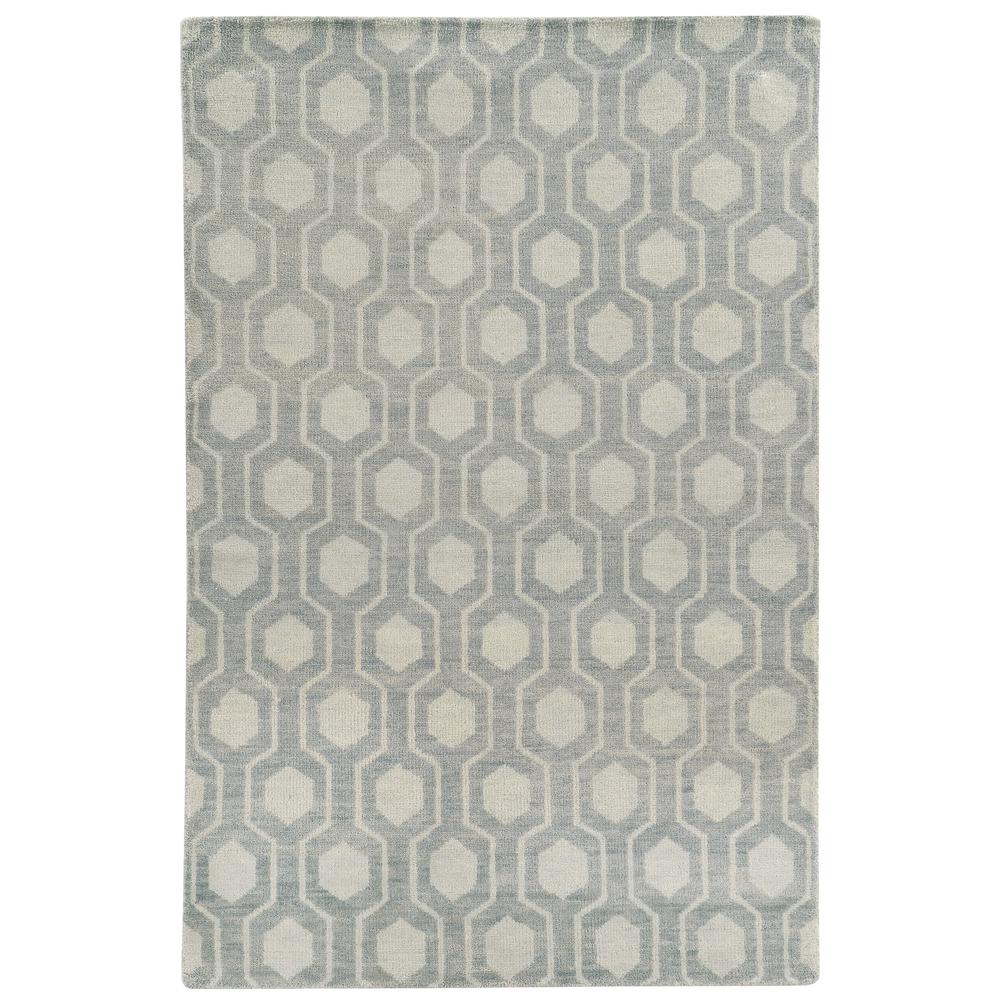 MADDOX Blue 5' X  8' Area Rug. Picture 1