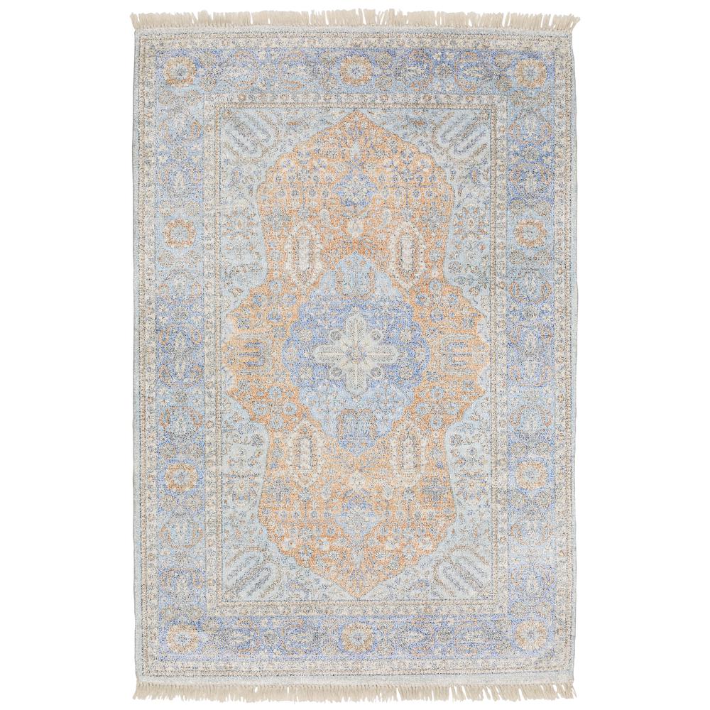 MALABAR Blue 8' X 10' Area Rug. Picture 1