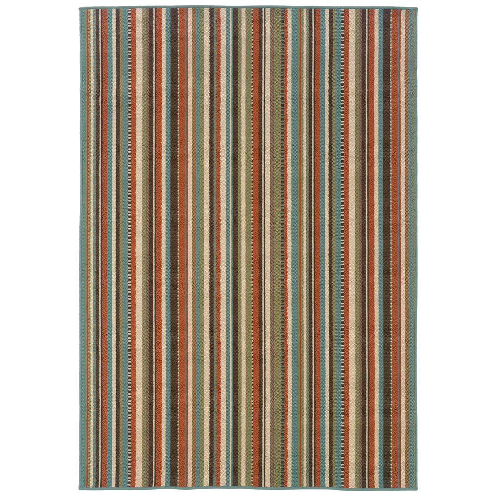 MONTEGO Green 2' 5 X  4' 5 Area Rug. Picture 1