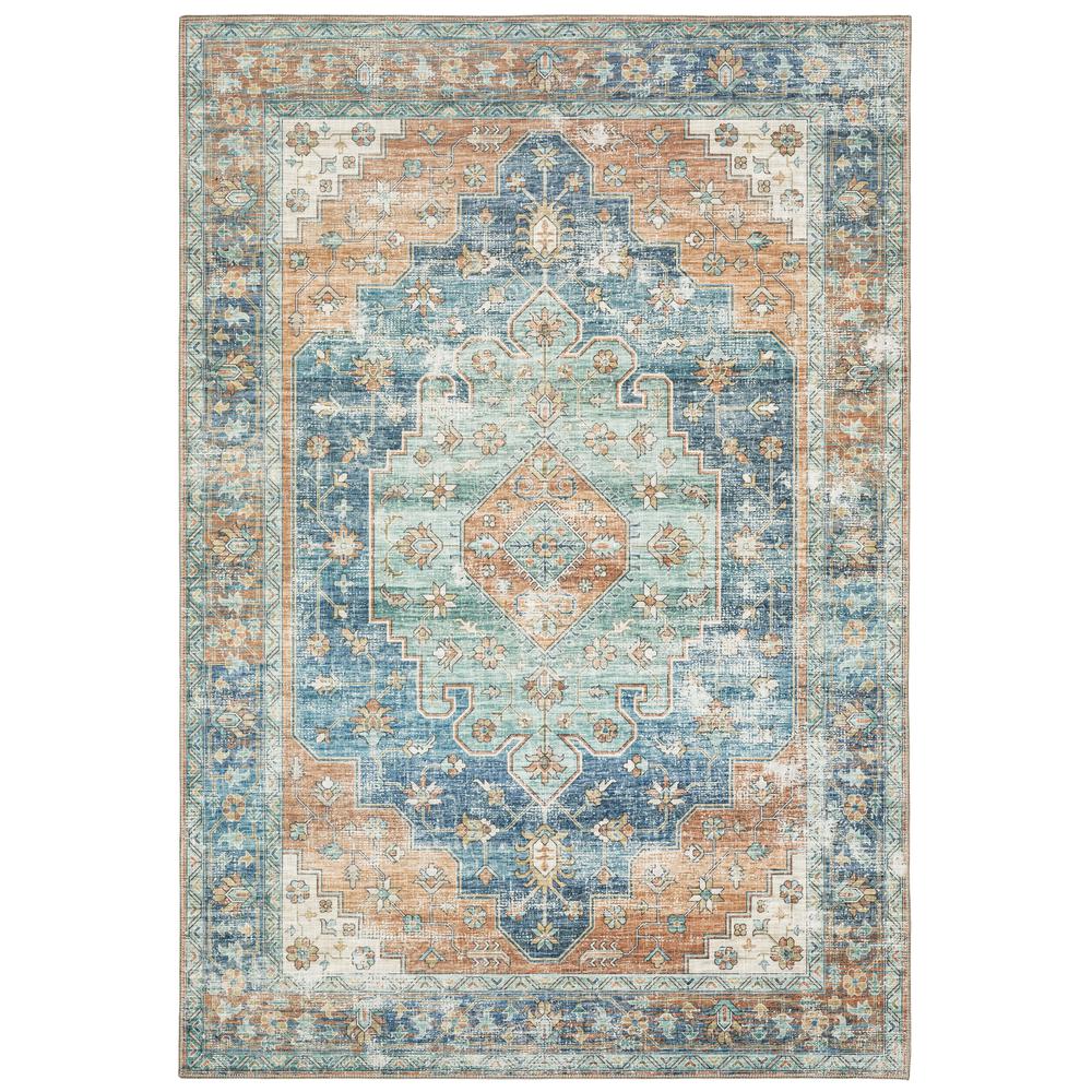 MYERS Rust 7' 8 X 10' Area Rug. Picture 1
