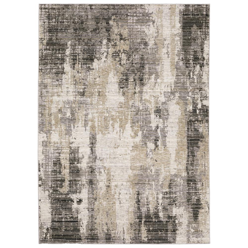 NEBULOUS Grey 5' 3 X  7' 6 Area Rug. Picture 1
