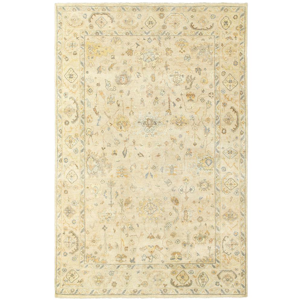 PALACE Beige 6' X  9' Area Rug. Picture 1