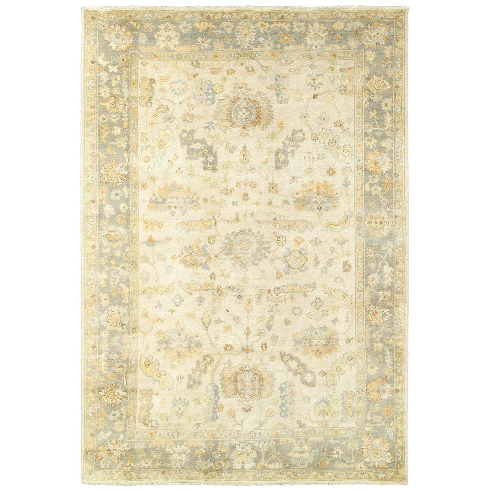 PALACE Beige 6' X  9' Area Rug. Picture 1