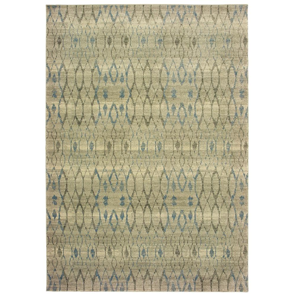 RALEIGH Ivory 3'10 X  5' 5 Area Rug. Picture 1
