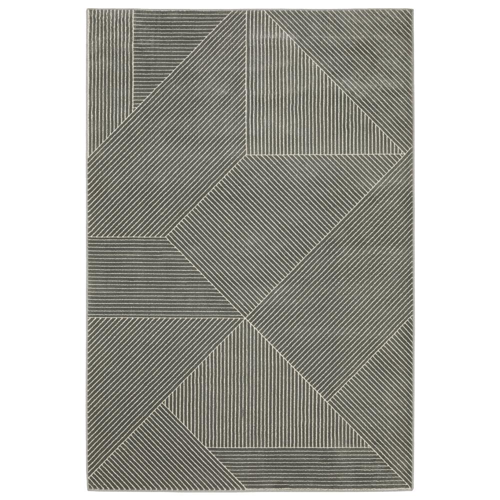 RAYLAN Grey 3' 3 X  5' Area Rug. Picture 1