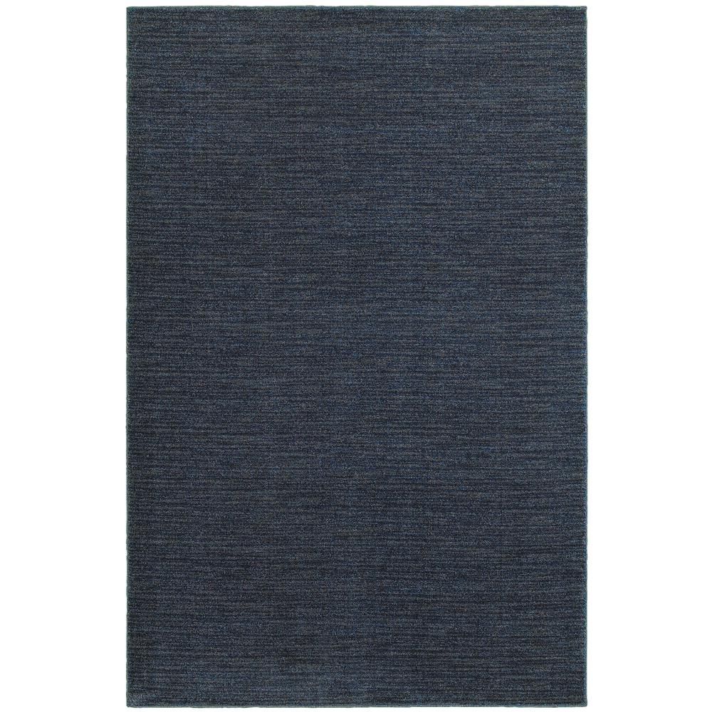 RICHMOND Navy 3'10 X  5' 5 Area Rug. Picture 1