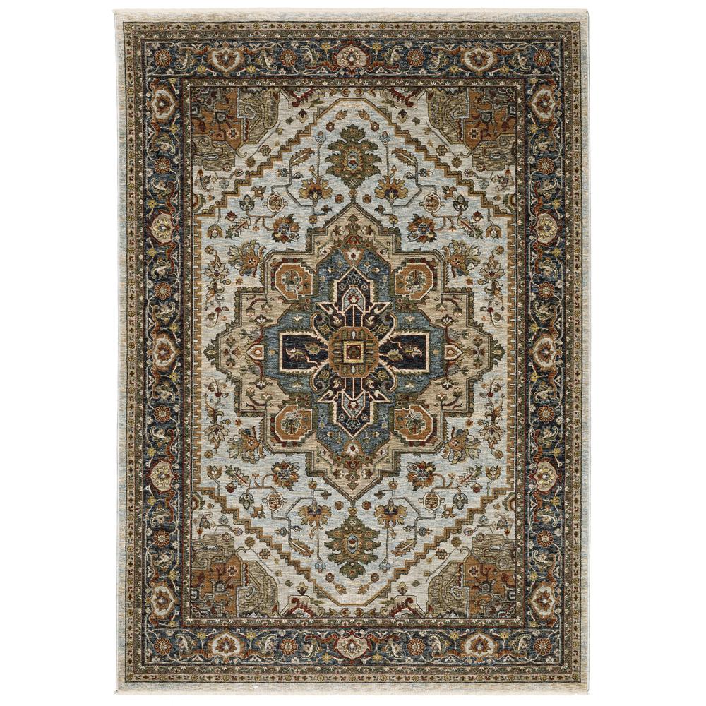 ABERDEEN Ivory 5' 3 X  7' 6 Area Rug. Picture 1