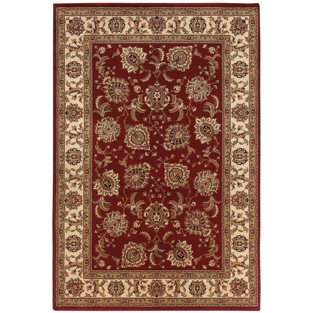 ARIANA Red 5' 3 X  7' 9 Area Rug. Picture 1