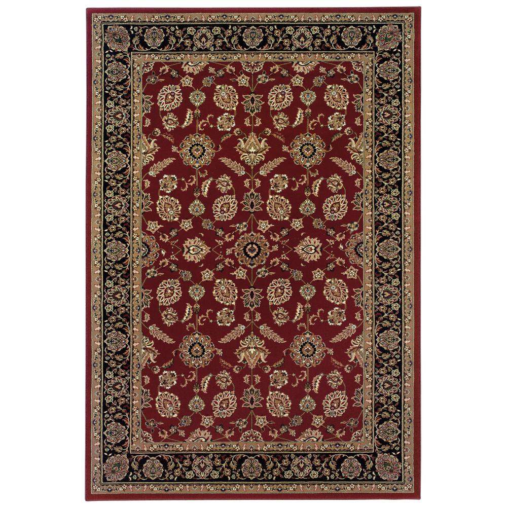 ARIANA Red 6' 7 X  9' 6 Area Rug. Picture 1