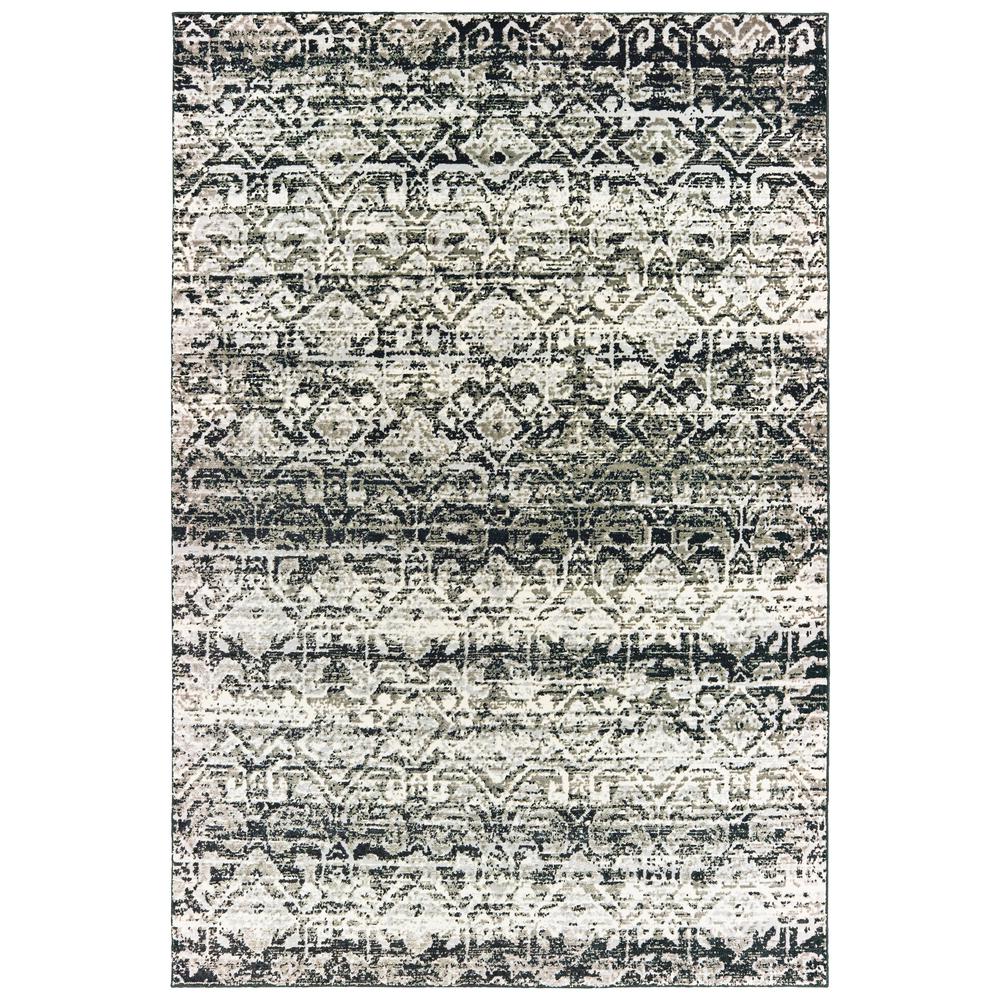BOWEN Grey 6' 7 X  9' 6 Area Rug. Picture 1