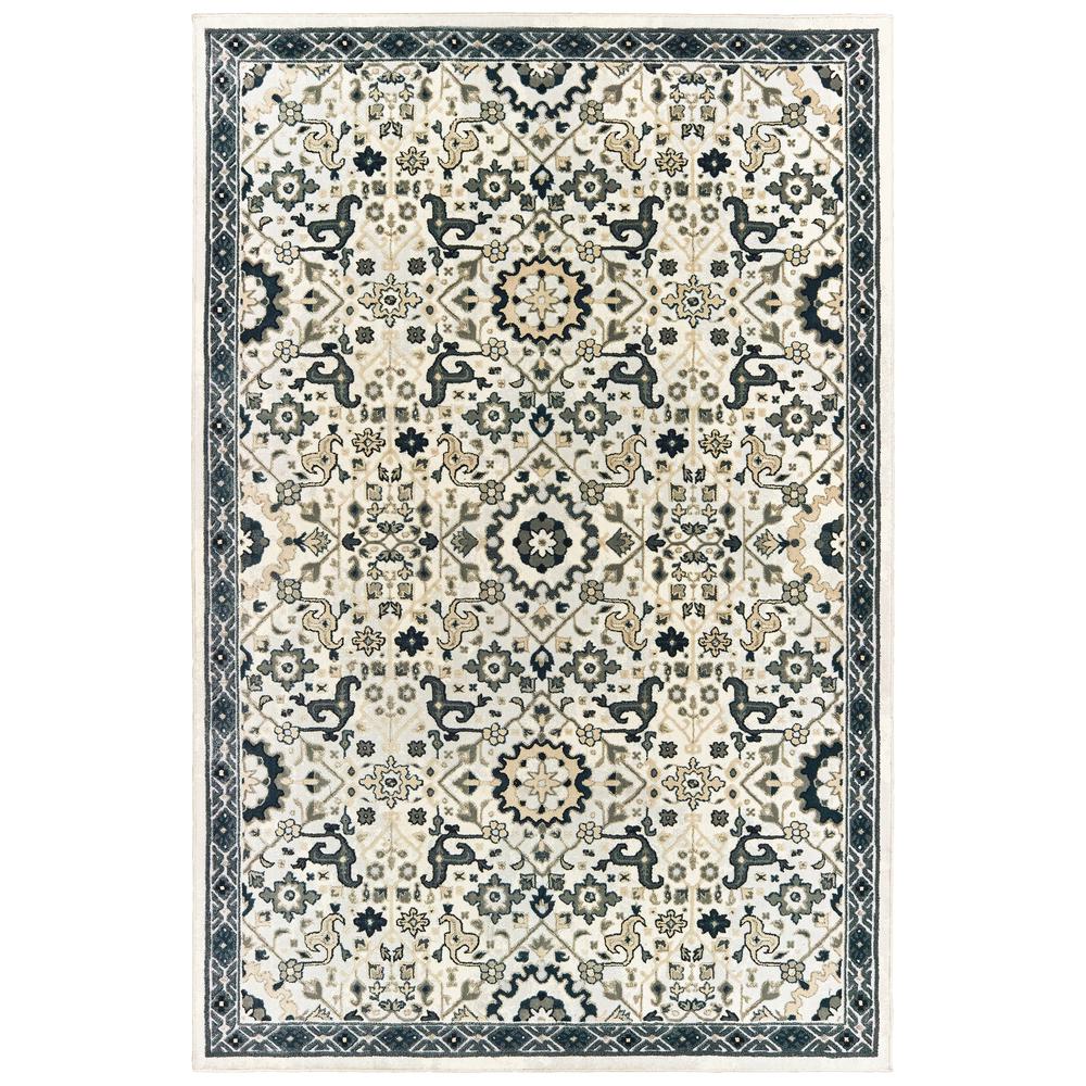 BOWEN Ivory 6' 7 X  9' 6 Area Rug. Picture 1