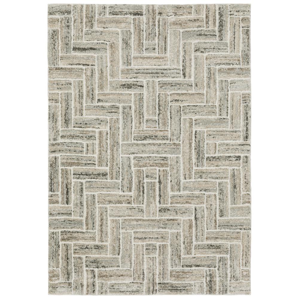 CAMBRIA Ivory 6' 7 X  9' 6 Area Rug. Picture 1