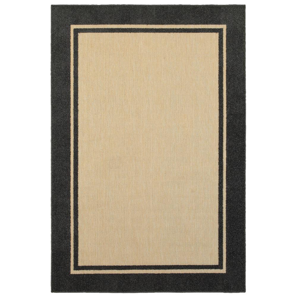 CAYMAN Sand 5' 3 X  7' 6 Area Rug. Picture 1