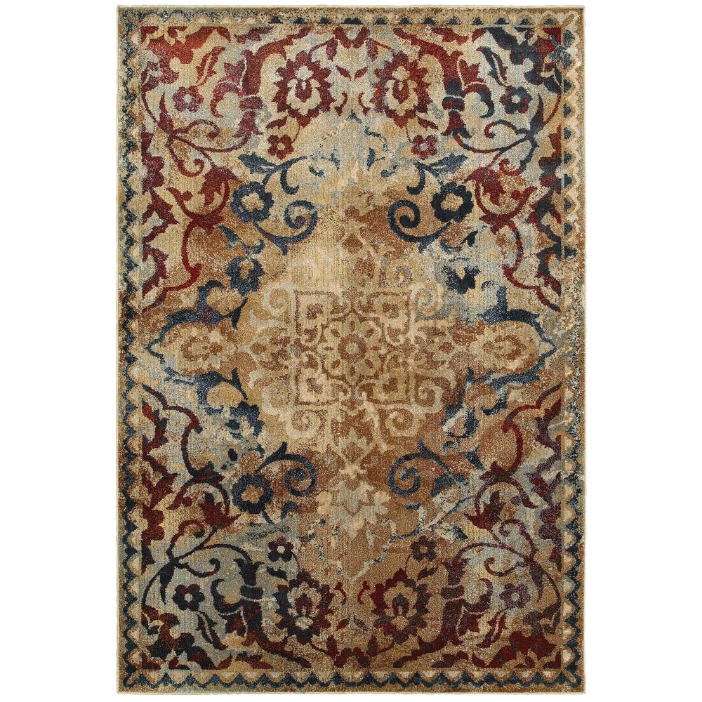 EMPIRE Gold 6' 7 X  9' 6 Area Rug. Picture 1