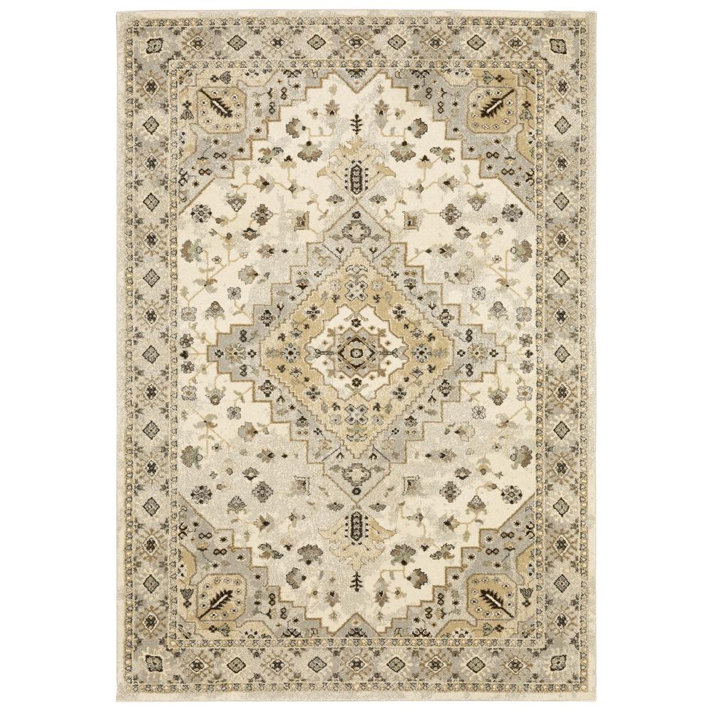FLORENCE Beige 7'10 X 10'10 Area Rug. Picture 1