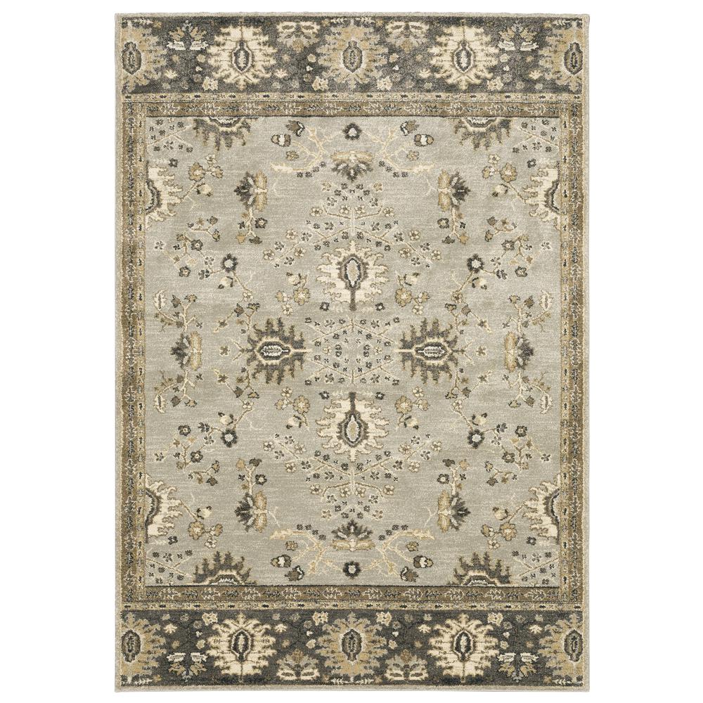 FLORENCE Blue 7'10 X 10'10 Area Rug. Picture 1