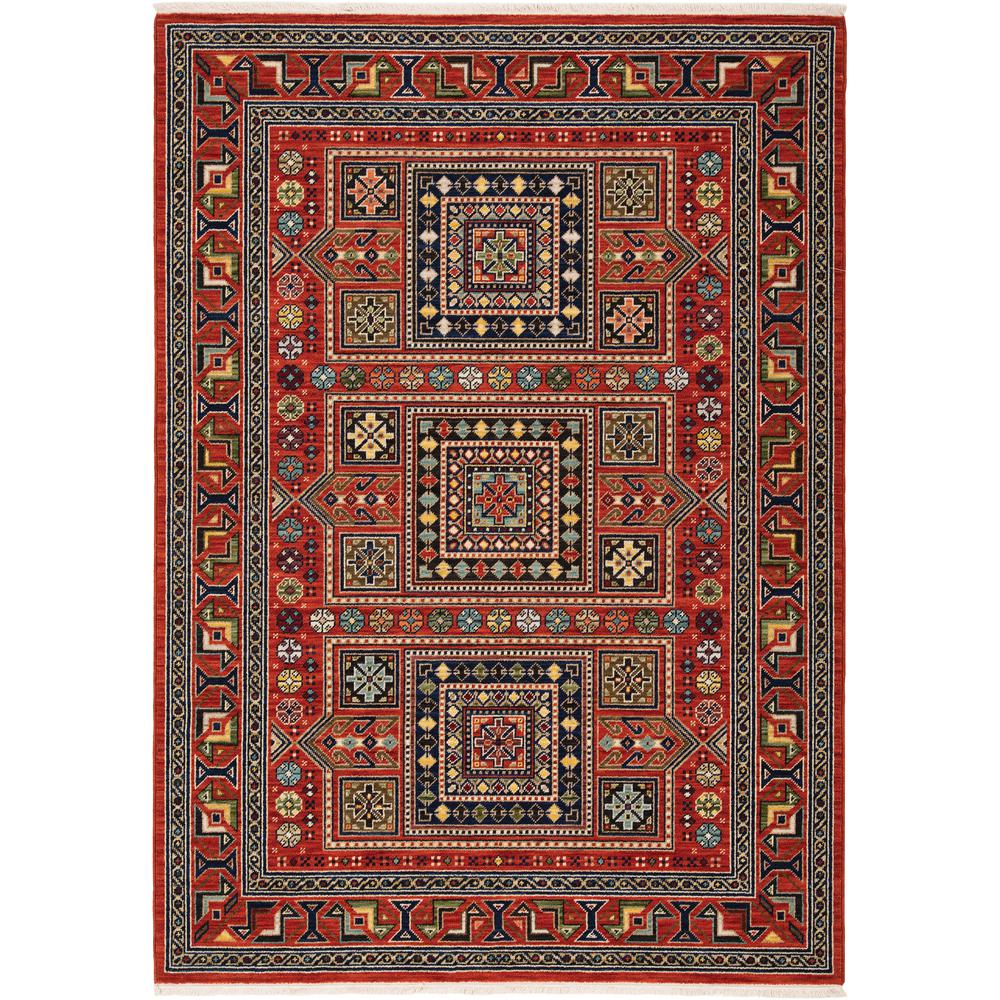 LILIHAN Red 5' 3 X  7' 6 Area Rug. Picture 1