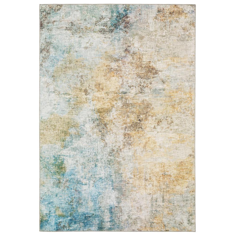 MYERS Yellow 8' 9 X 12' Area Rug. Picture 1