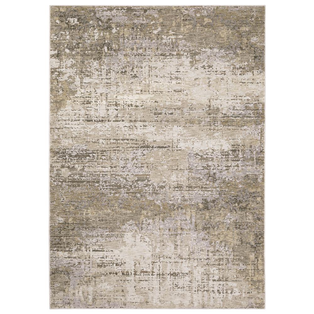 NEBULOUS Beige 6' 7 X  9' 6 Area Rug. Picture 1