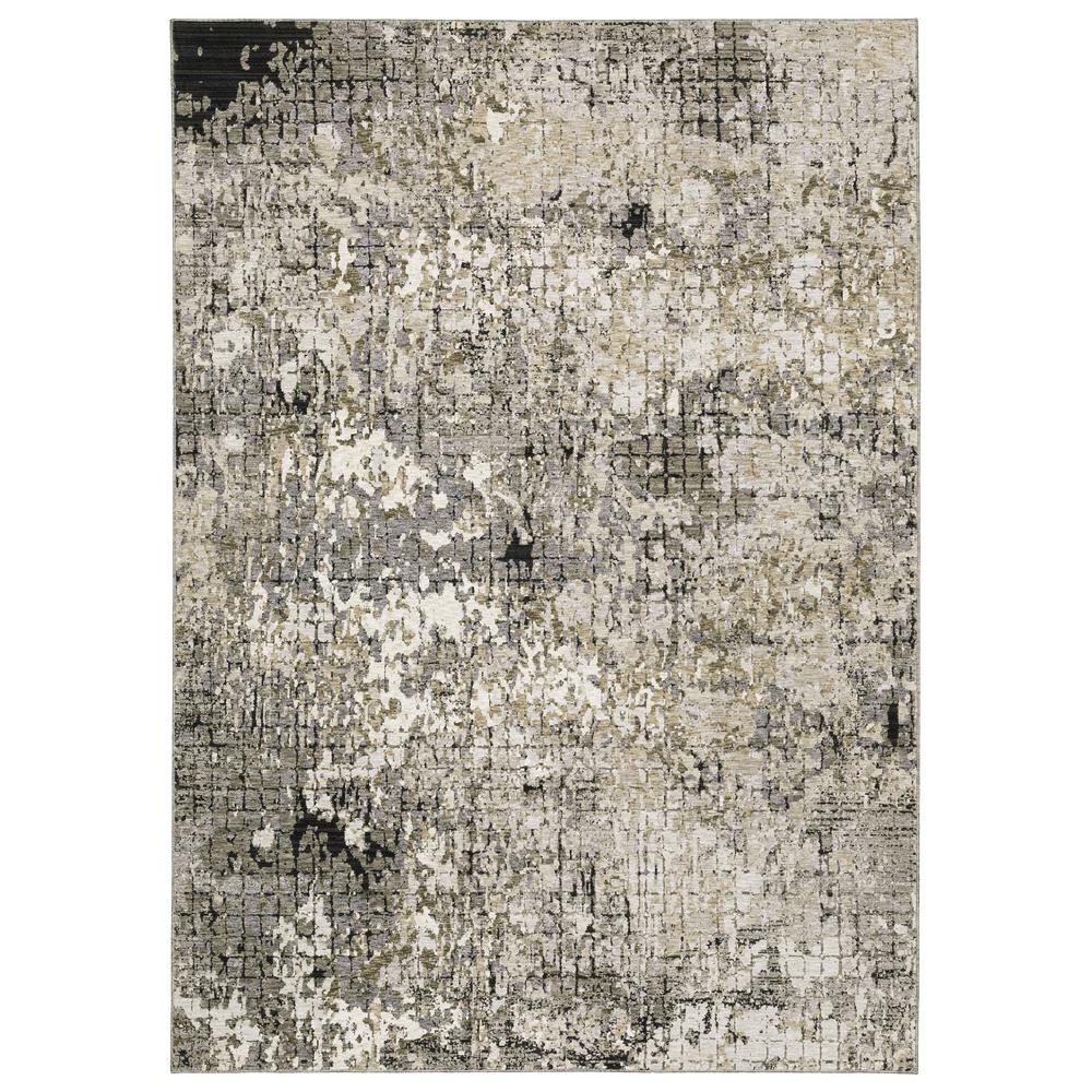 NEBULOUS Grey 6' 7 X  9' 6 Area Rug. Picture 1