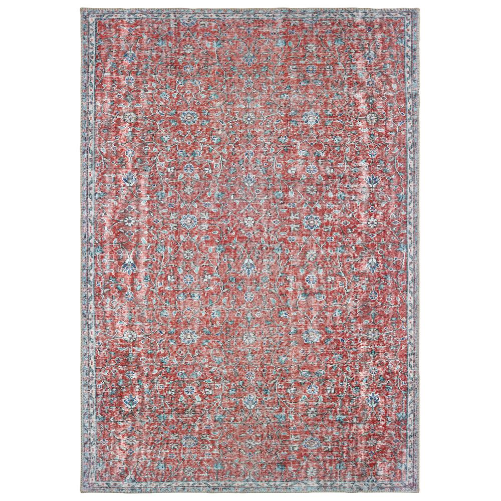 SOFIA Red 5' 3 X  7' 6 Area Rug. Picture 1