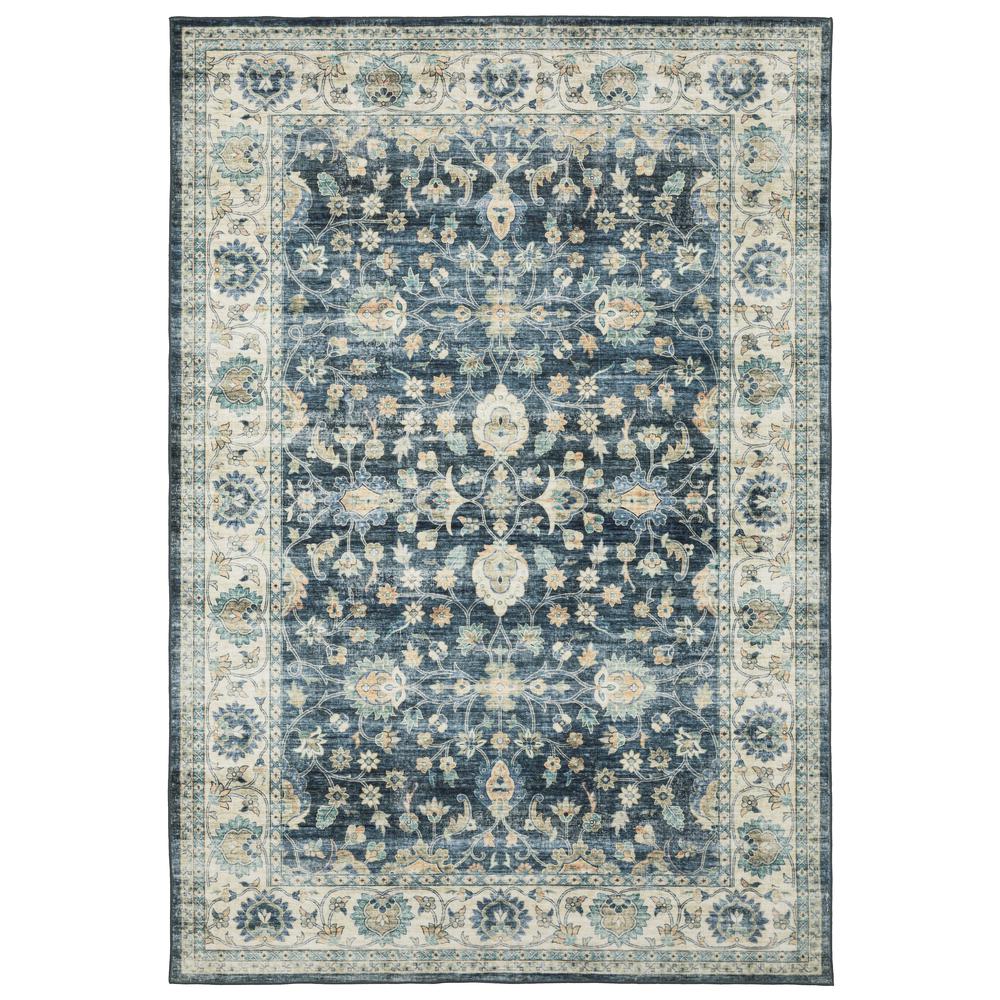 SUMTER Blue 3' 6 X  5' 6 Area Rug. Picture 1