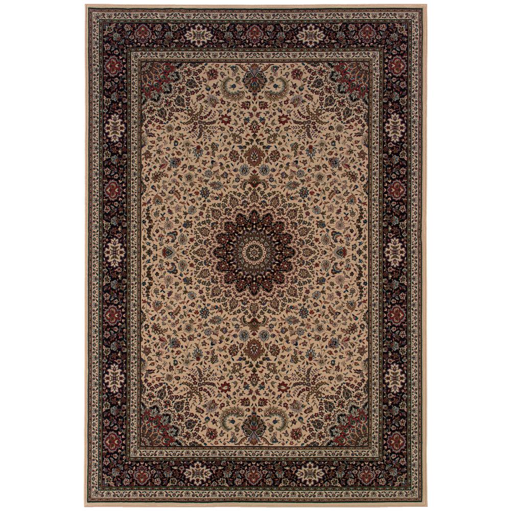 ARIANA Ivory 6' 7 X  9' 6 Area Rug. Picture 1