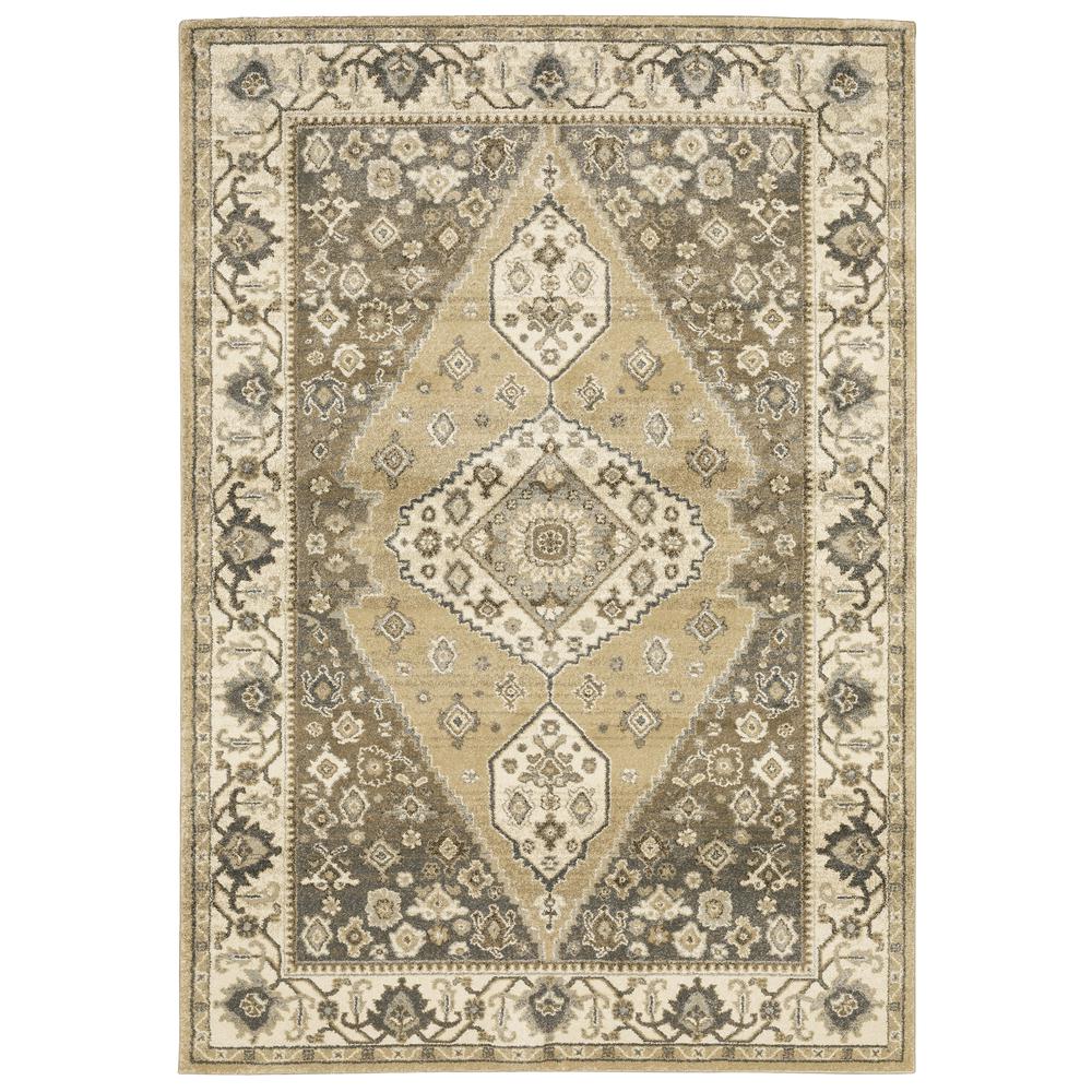 FLORENCE Beige 9'10 X 12'10 Area Rug. Picture 1