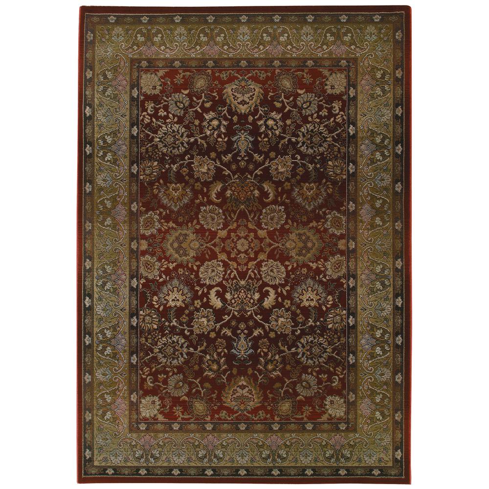 GENERATIONS Red 4' X  5' 9 Area Rug. Picture 1