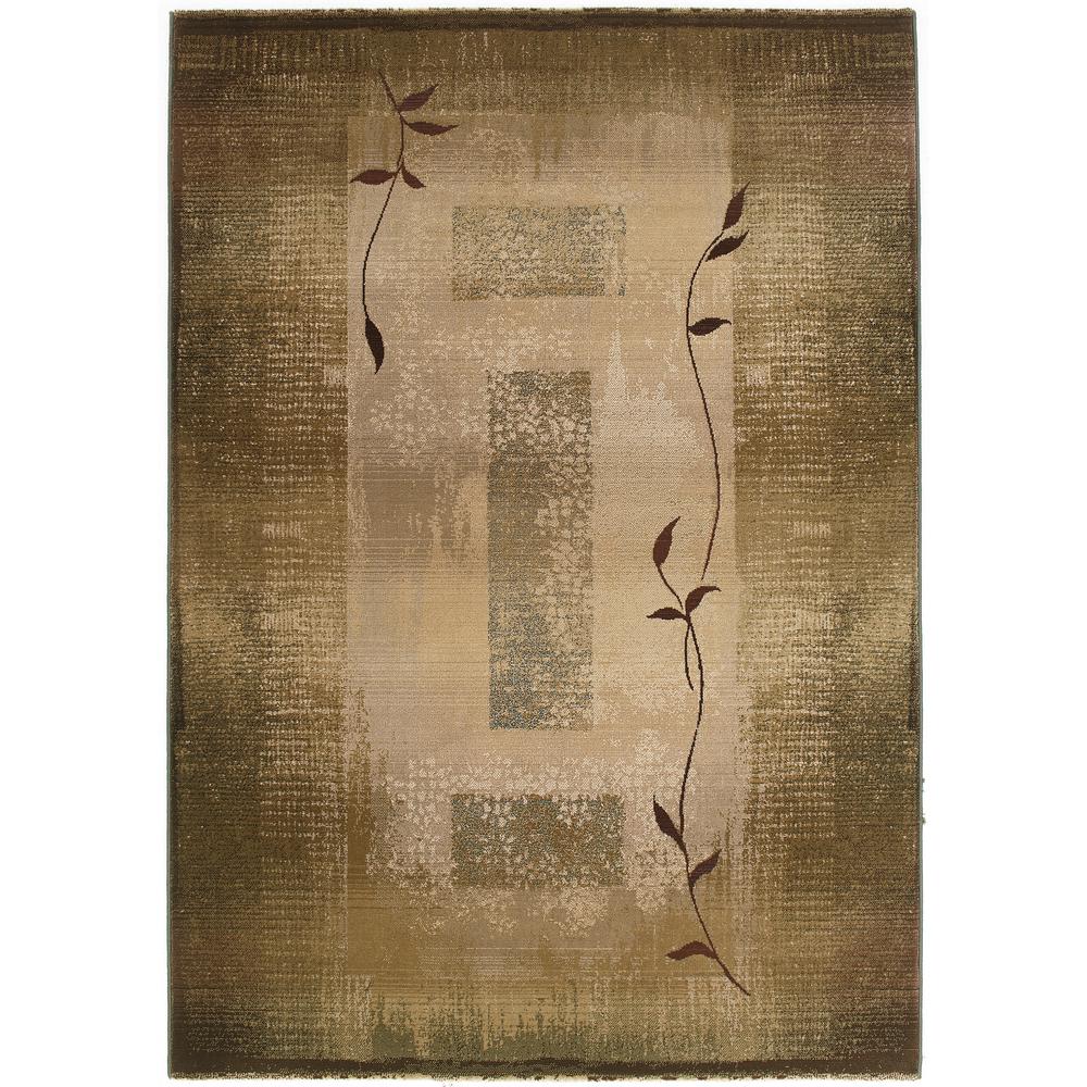 GENERATIONS Green 4' X  5' 9 Area Rug. Picture 1