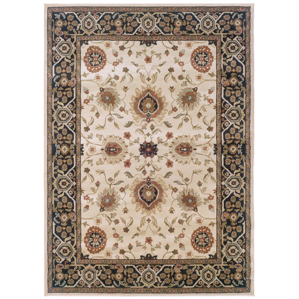 HUDSON Beige 6' 7 X  9' 6 Area Rug. Picture 1