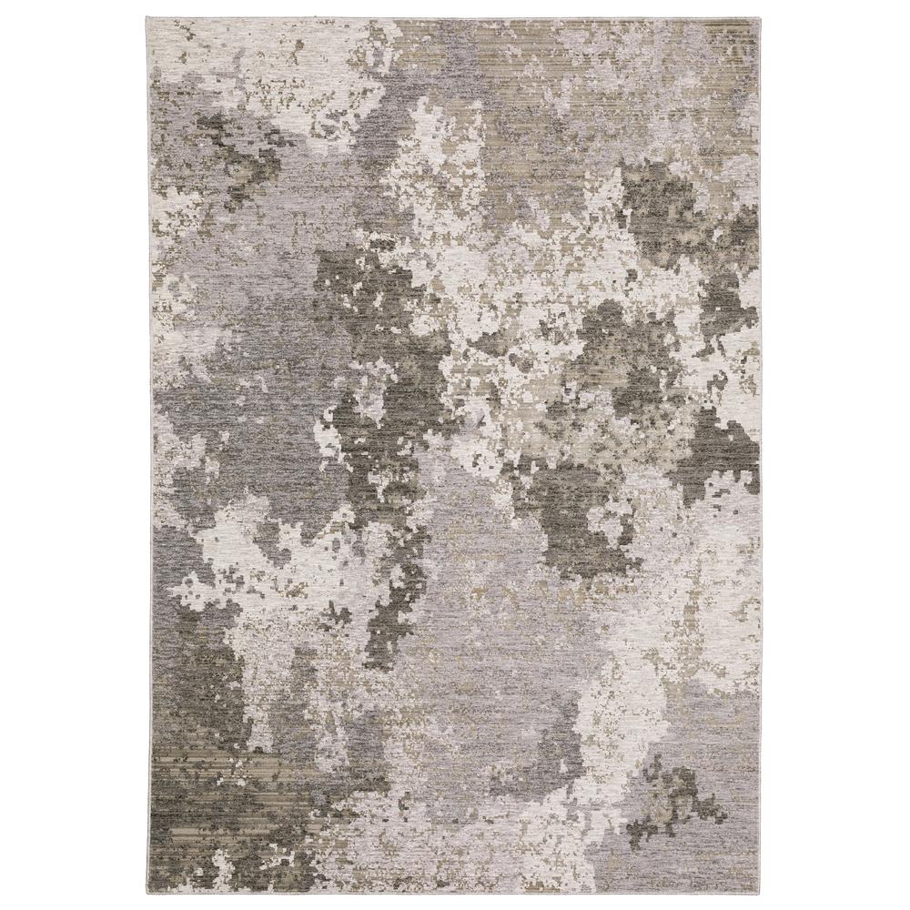 NEBULOUS Grey 7'10 X 10'10 Area Rug. Picture 1