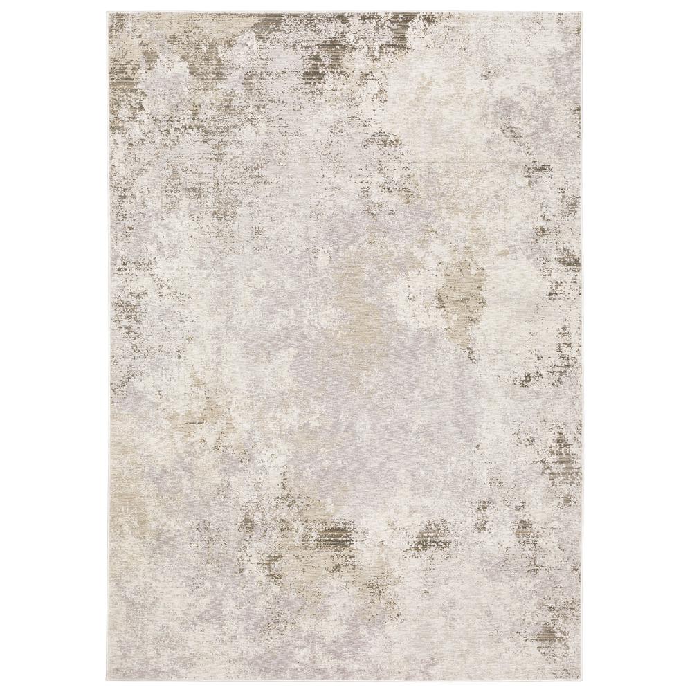 NEBULOUS Ivory 7'10 X 10'10 Area Rug. Picture 1