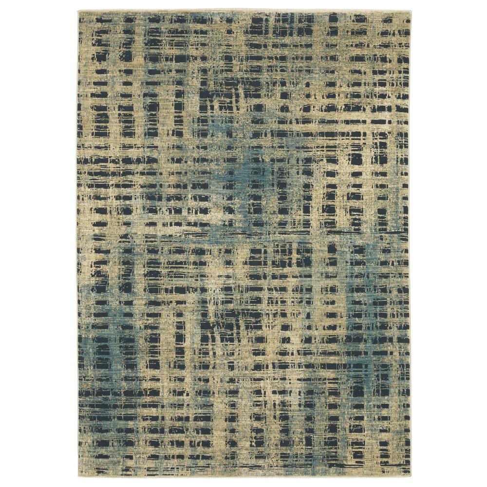 REED Beige 6' 7 X  9' 6 Area Rug. Picture 1