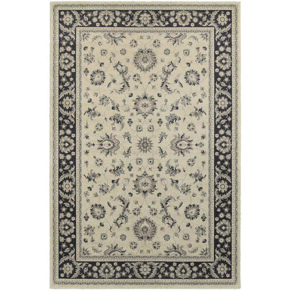 RICHMOND Ivory 6' 7 X  9' 6 Area Rug. Picture 1